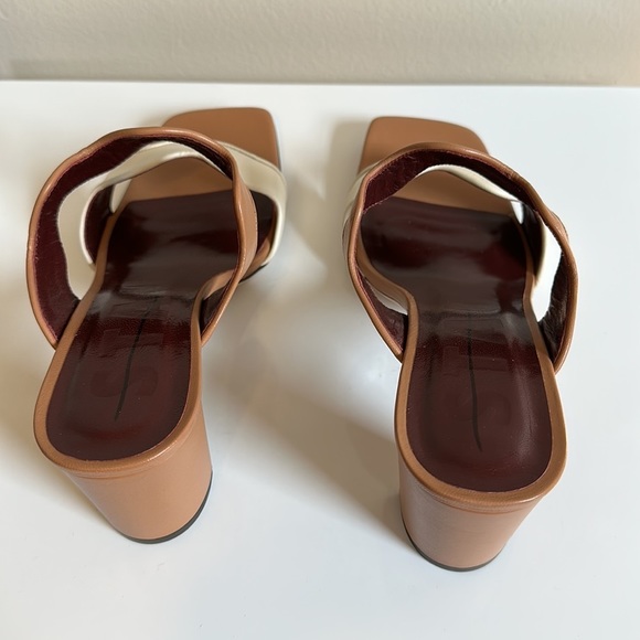 Staud Frankie Wavy Colorblock Sandal - Picture 6 of 13